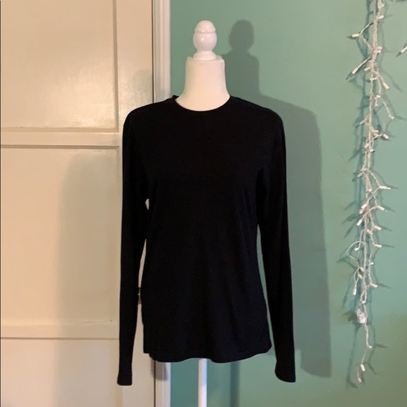 Structure Other - Men’s Cozy Basic Long Sleeve Shirt - Black